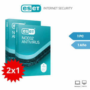 ESET (ANTIVIRUS NOD32 1PC 2X1)